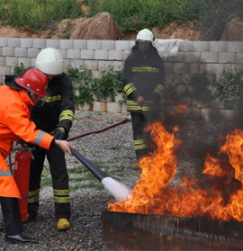 Uygulamalı Yangın Eğitimi